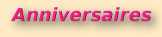 Anniversaires